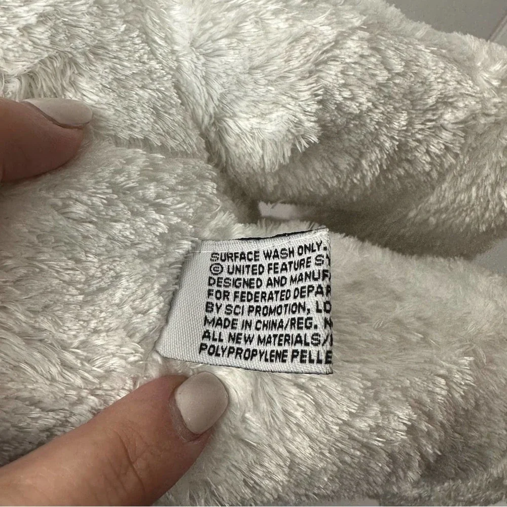 Peanuts Snoopy Macy's Hoodie Large Plush Pellet Stuffed Vintage 2006 - Picture 8 of 13